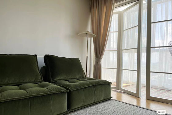 Polyester Blackout Shangri La Curtains Waterproof Manual Chain Control