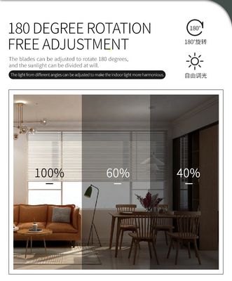 KEEWO Venetian Window Blinds Motorized Operation High Durability