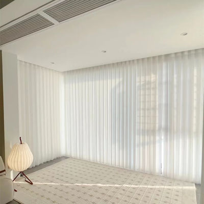 89mm Fabric Blackout Curtain Blinds Polyester Material For Hotel Hospital