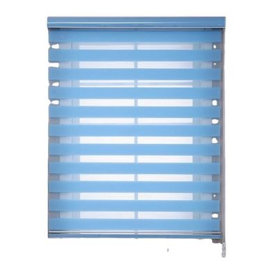 Waterproof Roller Zebra Blinds , Horizontal Roller Shades For Living Room