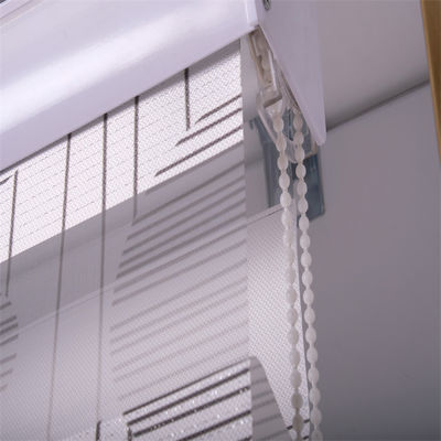 Day And Night Manual Zebra Blind Curtain with Horizontal Pattern