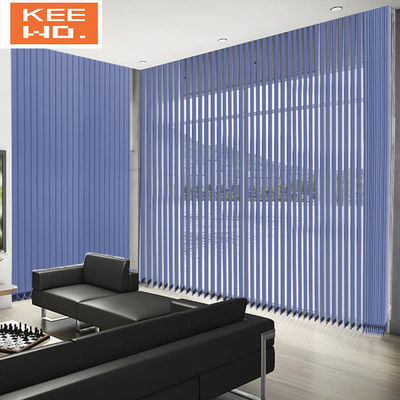 Manual Exterior PVC Vertical Blinds For Doors Breathable Modern Style