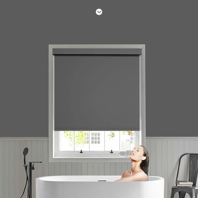 Electric Intelligent Window Blinds Luxury Cordless For Kitchen Office