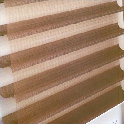 Dimmable Manual Intelligent Window Blinds Two Layer Yarn Shangri La For Bedroom