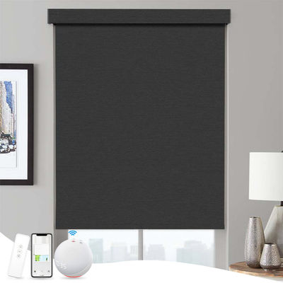 automatic Motorized Curtain Blinds , blackout sunshade roller shades