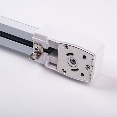 Custom shape aluminium hospital motorised curtain track