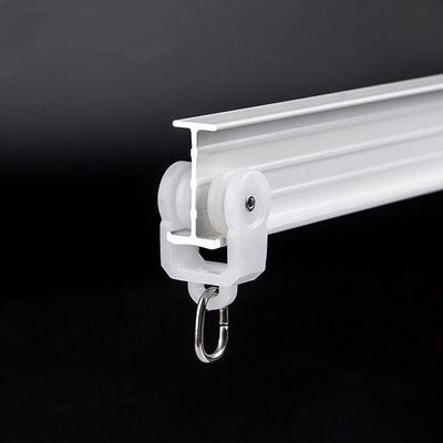 Flexible aluminum wave curtain track suitable for wholesale hospital project projects