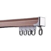 Wholesale Affordable Aluminium Alloy Extrusion Ceiling Mount Hospital Household S Fold Curtain Track Rail