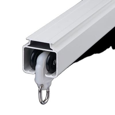 Custom Hotel Curtain Rod Track Aluminum Alloy Material For Decorative