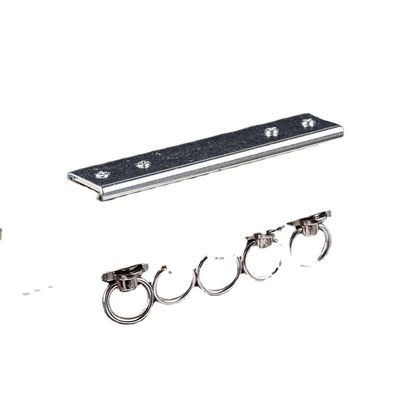 Custom Hotel Curtain Rod Track Aluminum Alloy Material For Decorative
