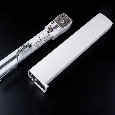 Heavy Duty Electric Silent Curtain Track Automatic Ripple Fold For Home