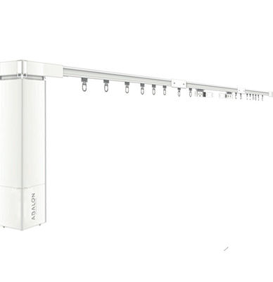 20 Feet Sticky Ceiling Wall Mounting No Drill Aluminium Curtain Rail Track With Adhesive Tape