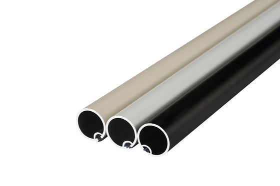 Window Decorative Fitting Stainless Steel Pipe Curtains Metal Double Black Color Curtain Rods