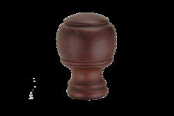 Wood Curtain Rod UK Design Livingroom Window Curtain Pole , Rod Finials, Livingroom Curtain Pole