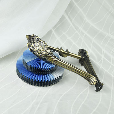 28/19mm Bronze Curtain Finials Twisted Curtain Pole Curtain Rod Accessories