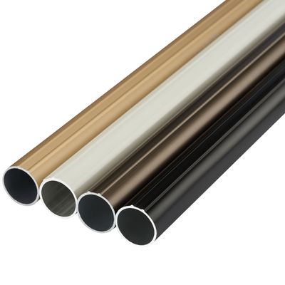 Wall Mount 28mm Aluminum Pipe Double Curtain Rod Holder Image Curtain