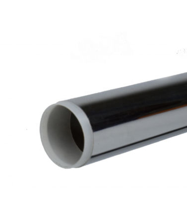 28mm Extendable Curtain Pipe Rod Silver Color For Home Window
