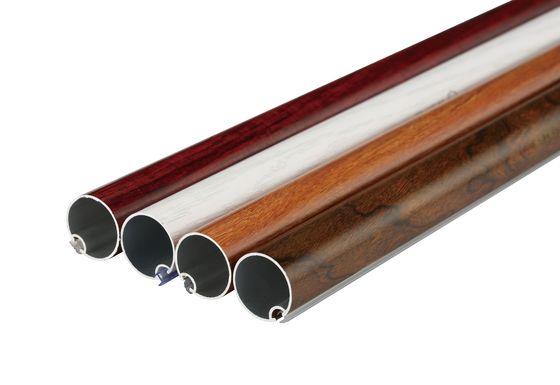 Gold Telescoping Aluminium Curtain Pole Extensible For Home Hotel