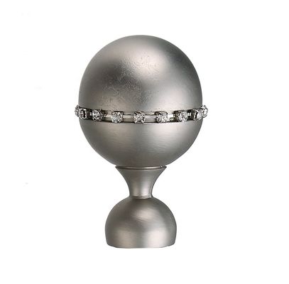 Metal Aluminum Curtain Pipe Rod Anti Rust With Cover Brackets Ring