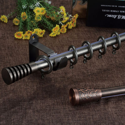 Heavy Duty Anti Rust Curtain Pipe Rod Aluminium Alloy Material