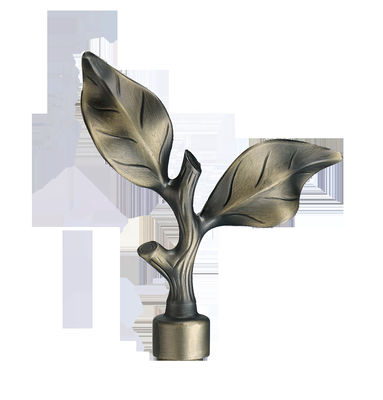 Gold Sliver Curtain Rod End Cap Curtain Accessories