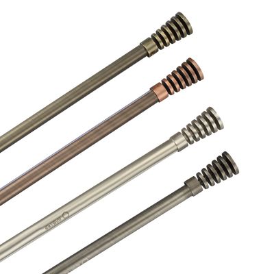 Heavy Duty Anti Rust Curtain Pipe Rod Aluminium Alloy Material
