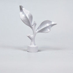 Gold Sliver Curtain Rod End Cap Curtain Accessories