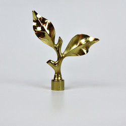 Gold Sliver Curtain Rod End Cap Curtain Accessories