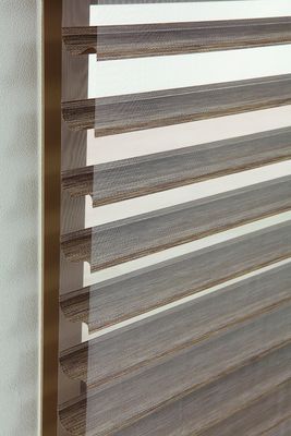 Indoor Double Layer Intelligent Window Blinds For Home Decor ODM