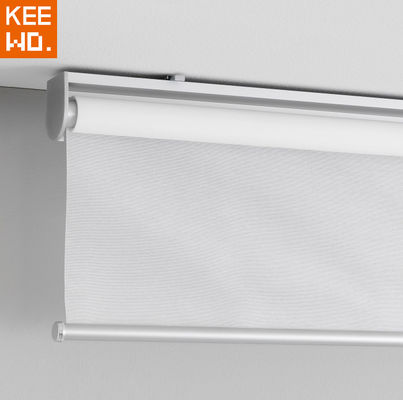 Fabric Blackout Roller Window Blinds UV Protection Thermal Insulated Anti Static