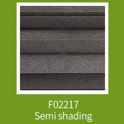Light Filtering Grey Honeycomb Blackout Blinds , Modern Corded Cellular Shades