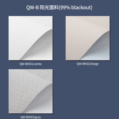 Anti Static Semi Blackout Blinds , Roller Window Shades For Kitchen Bathroom