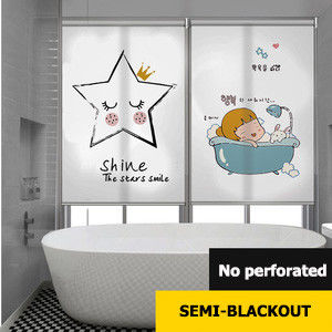 Polyester Material Roller Curtain Blind For Advertisement Print Logo