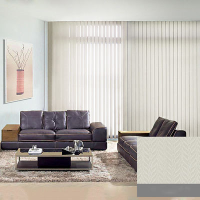Decorative Fabric Window Vertical Blinds Waterproof Anti Static