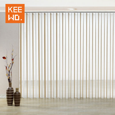 Sheer Fabric Window Vertical Blinds With Minimalist Modern Style