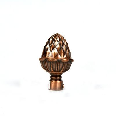 19mm Window Curtain Rod Accessories With Gold Sliver Bronze Copper Color