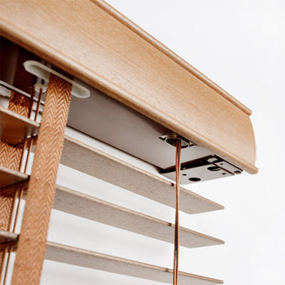 Decorative Interior Hotel Type Curtains , Waterproof Outdoor Bamboo Blinds
