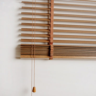 Decorative Interior Hotel Type Curtains , Waterproof Outdoor Bamboo Blinds