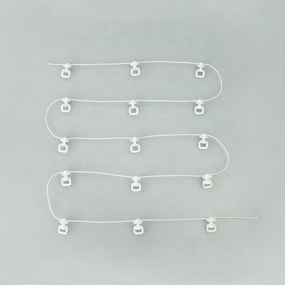 manual sliding runners carriers curtain track snake wave curtain ripple fold curtain track