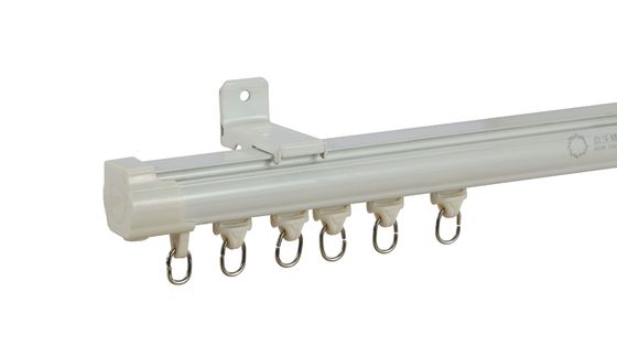 Curtain Rod Price White Color Aluminum Curtain Rails For Curtains
