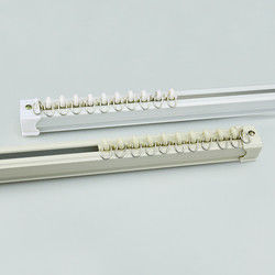 Aluminium Curtain Rail Track White Color For Home Decoration ODM