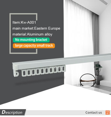Curtain Rail Aluminum Ceiling Curtain Track For Home Decoration