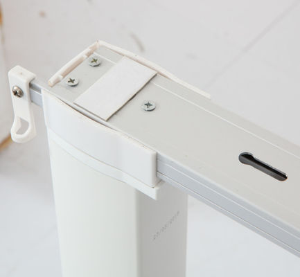Adjustable Rails Electric Curtain Rail Motorized Curtain Tracks With Pulley System