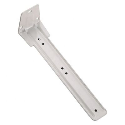 Ready ship wall mounted aluminum railings magic tape curtain track rail for curtains pocket