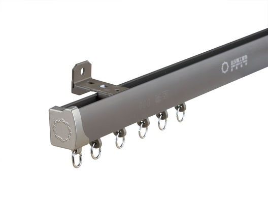 Aluminum Sliding Windows Curtain Track With Pulley System Curtain Iron Rail Curtain Track