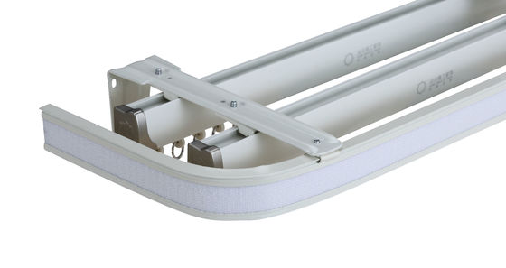Aluminum Sliding Windows Curtain Track With Pulley System Curtain Iron Rail Curtain Track