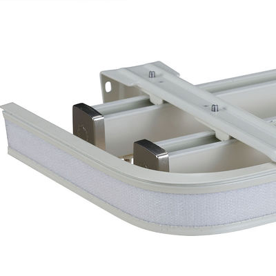 Aluminium L Shaped Silent Curtain Track With Electrophoresis Surface Treatment