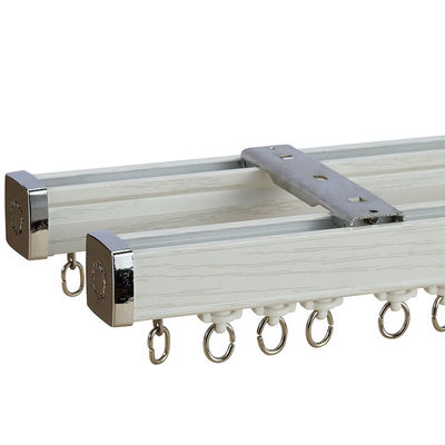 Aluminium L Shaped Silent Curtain Track With Electrophoresis Surface Treatment