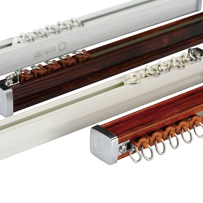 Aluminium L Shaped Silent Curtain Track With Electrophoresis Surface Treatment