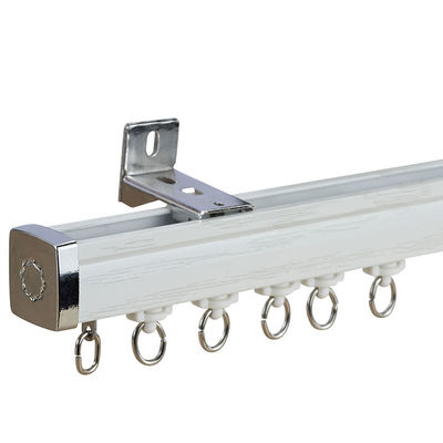 Aluminium L Shaped Silent Curtain Track With Electrophoresis Surface Treatment